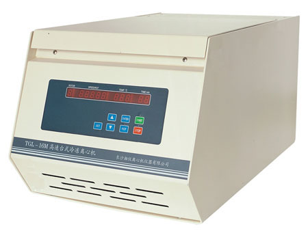 湘儀TGL-16M臺式高速冷凍離心機  