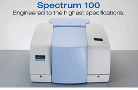 Perkin Elmer鉑金埃爾默Spectrum 100傅立葉變換紅外光譜儀 