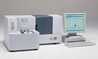 shimadzu 島津激光衍射式粒度分布測量儀SALD-7101 