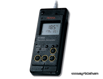 HANNA哈納  HI9060防水型便攜式溫度計(jì) 